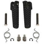 Front Driver Footpegs Footrests for Honda CBR600RR (2003–2025), CBR1000RR (2004–2025)