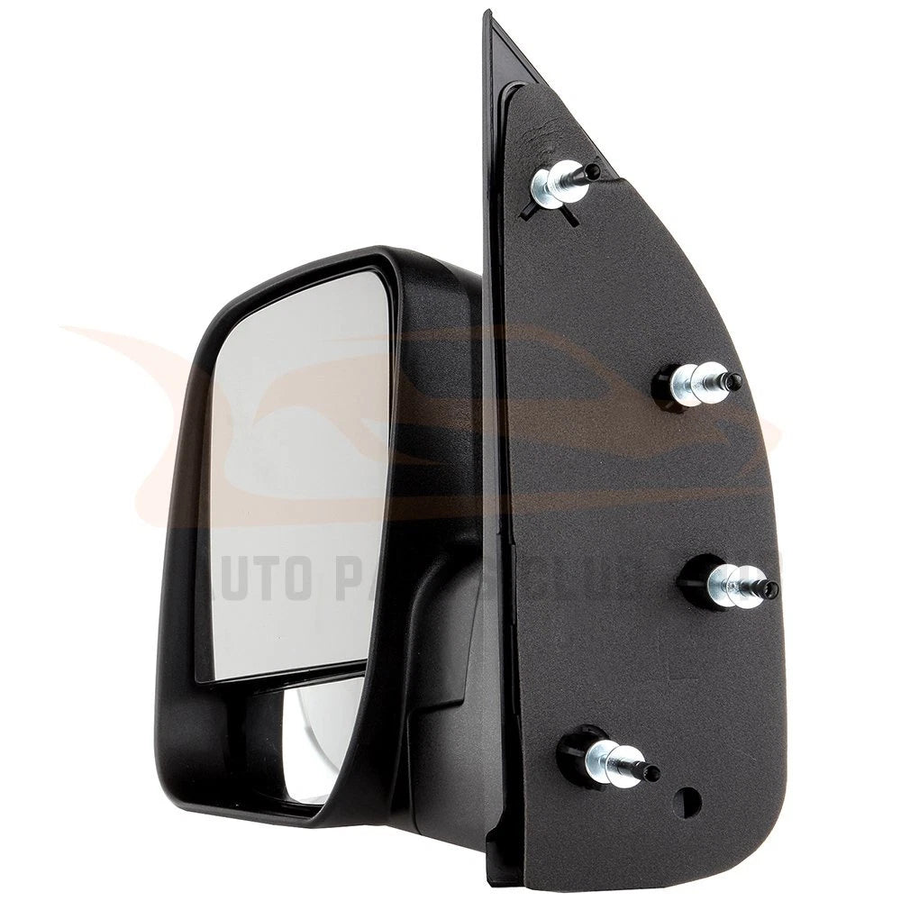 Driver Side Folding Manual Black Mirror for Ford E150-E550 Van (2002-2008)