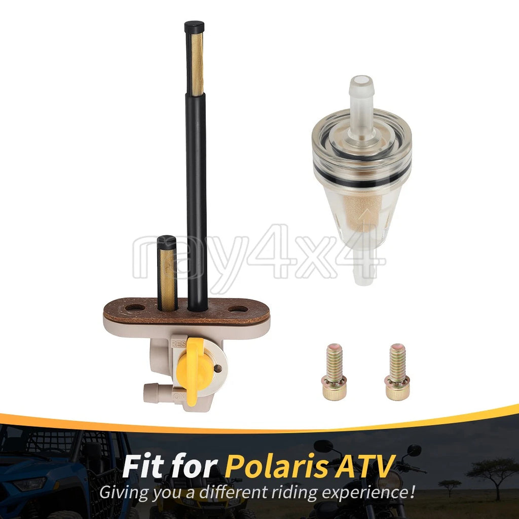 Fuel Valve Petcock & Filter for Polaris Magnum Big Boss Scrambler (1995–2000) 7052190