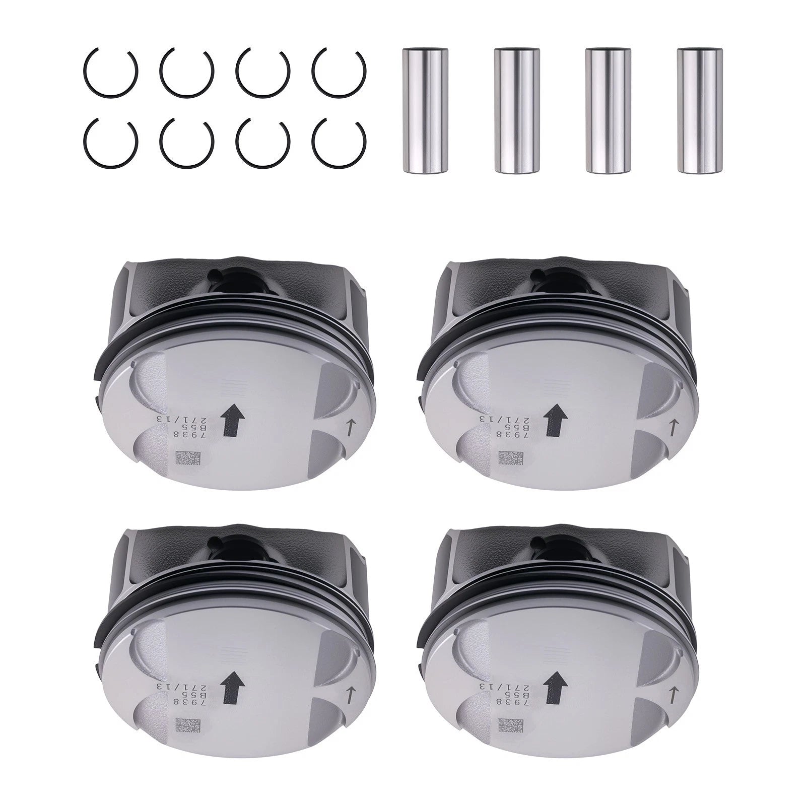 Engine Pistons & Rings for Chevy Cobalt, Saturn Ion 2.4L (2006–2008)