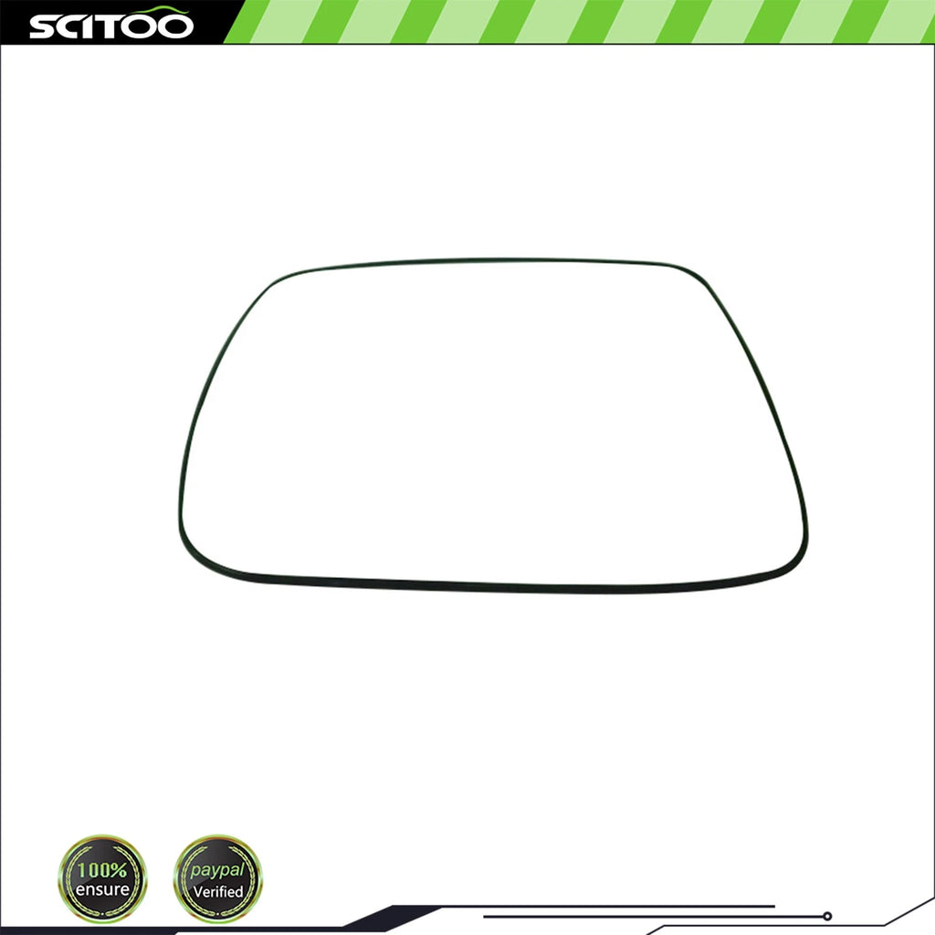 Left Side LH View Mirror Glass Flat W/Plate for Jeep Grand Cherokee (2005–2010)