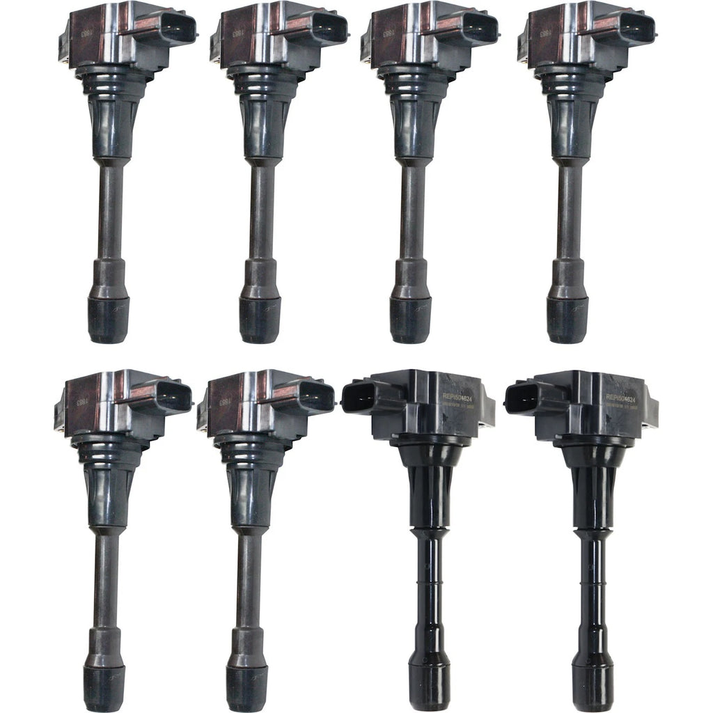 Set of 8 Ignition Coils for Infiniti Q70L Q70 QX70 M56 FX50 (2009–2013)