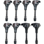 Set of 8 Ignition Coils for Infiniti Q70L Q70 QX70 M56 FX50 (2009–2013)