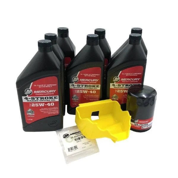 Oil Change Kit for Mercury 200-400HP L6 Verado (200-400) 8M0188359