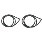 Front Door Weatherstrip Seal for 2002-2006 Acura RSX Left & Right Pair