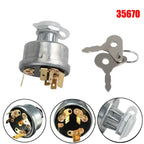 Switch 2 x Tractor Ignition Switch 12V/24V Accessories Durability for Tractor