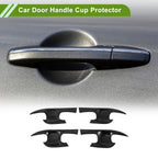 Set of 4 Car Door Handle Cup Protectors for Toyota Camry  Gloss Black