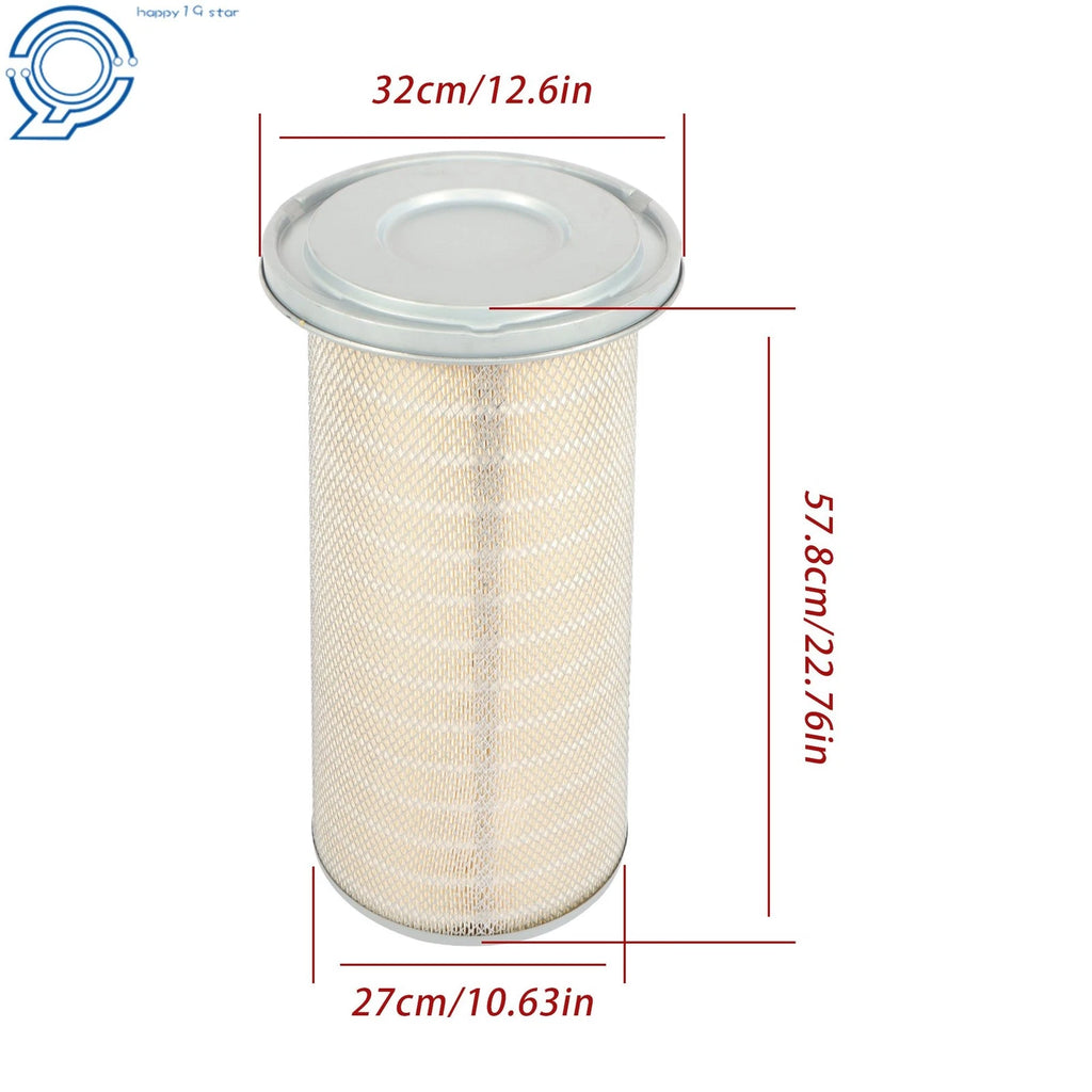 2 Pack Engine Air Filter for Freightliner Kenworth Mack (PA2705, P153551, LAF3551)