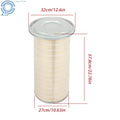 2 Pack Engine Air Filter for Freightliner Kenworth Mack (PA2705, P153551, LAF3551)
