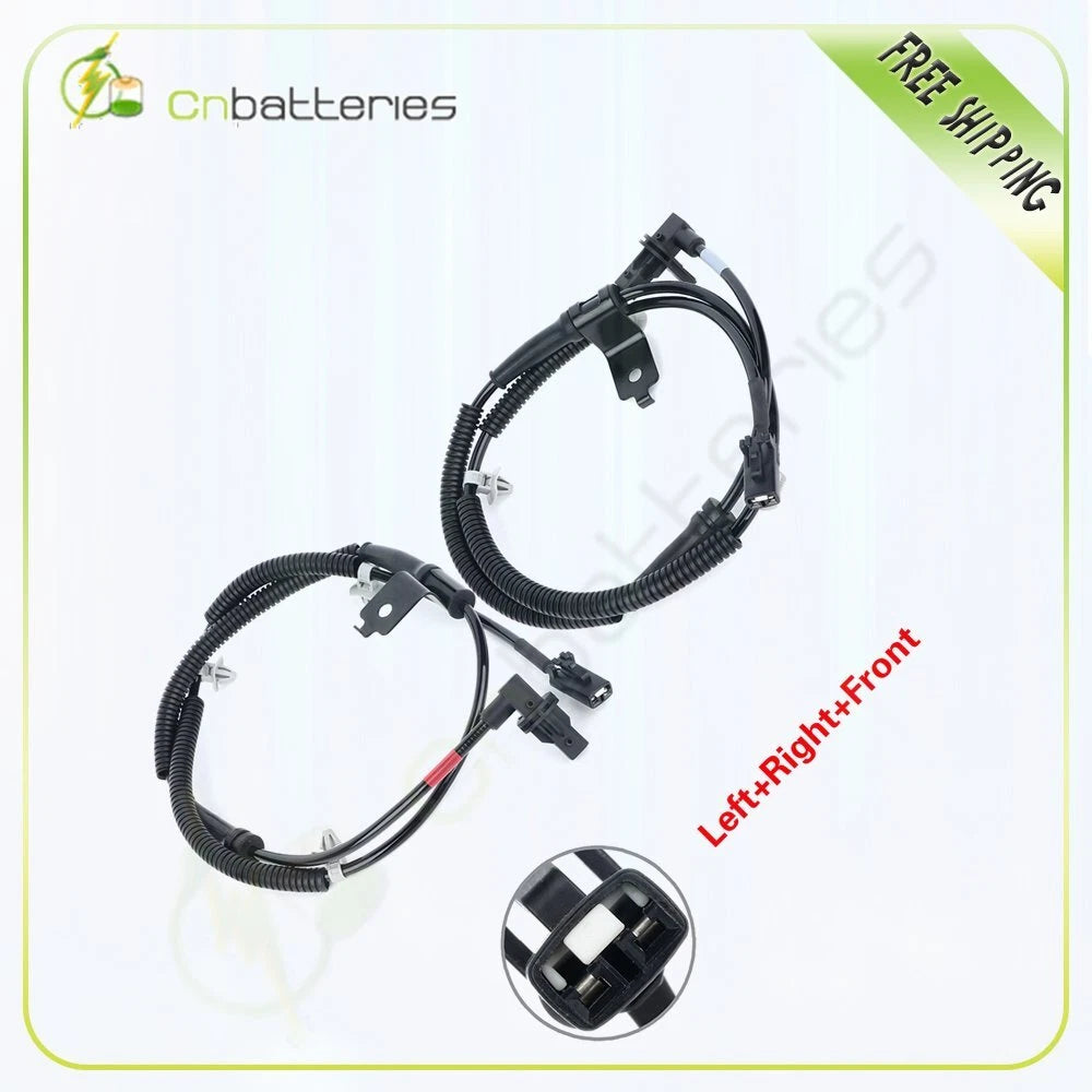 2X ABS Wheel Speed Sensor Front for Hyundai Santa Fe (2013–2018)