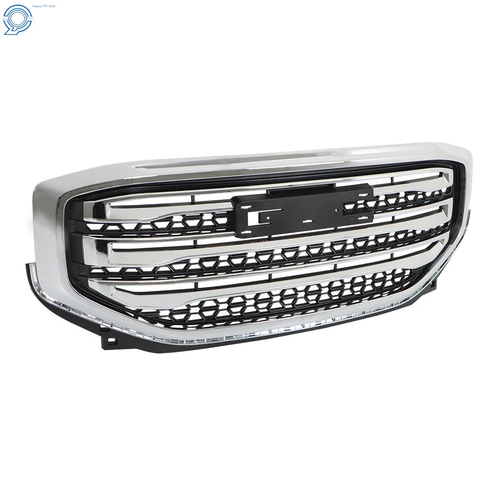 Upper Grille Chrome Plastic for GMC Acadia SLE SL (2017–2019) 84431667