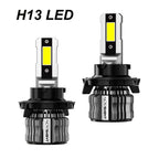 H13 9008 LED Headlight Bulbs Kit 6500K for Nissan NV2500 NV3500 (2012–2021)