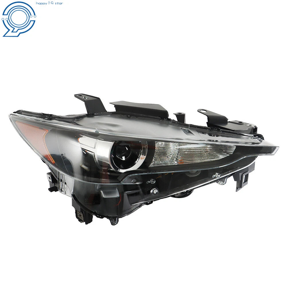 LED Headlight for Mazda CX-5 (2017-2021) Black Housing Clear Lens Right Side