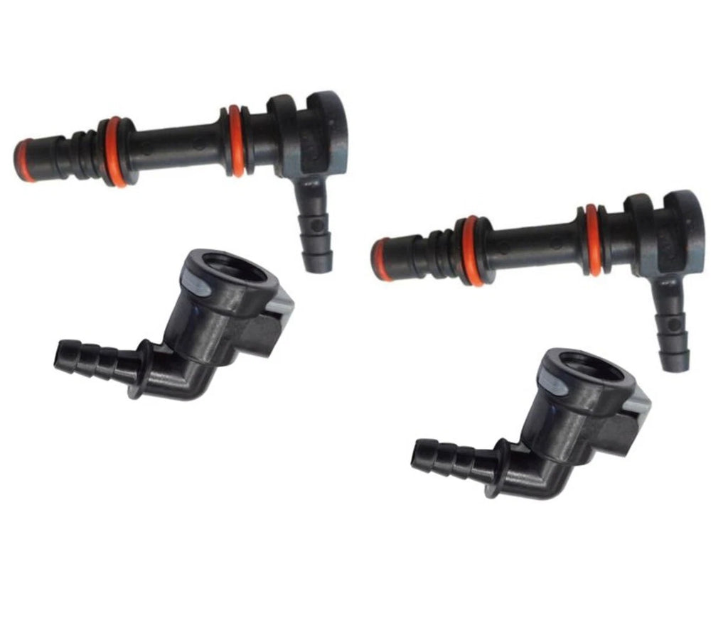 Gear Oil Lube Fitting Kit for Mercruiser Alpha Bravo (861150T02, 861163)