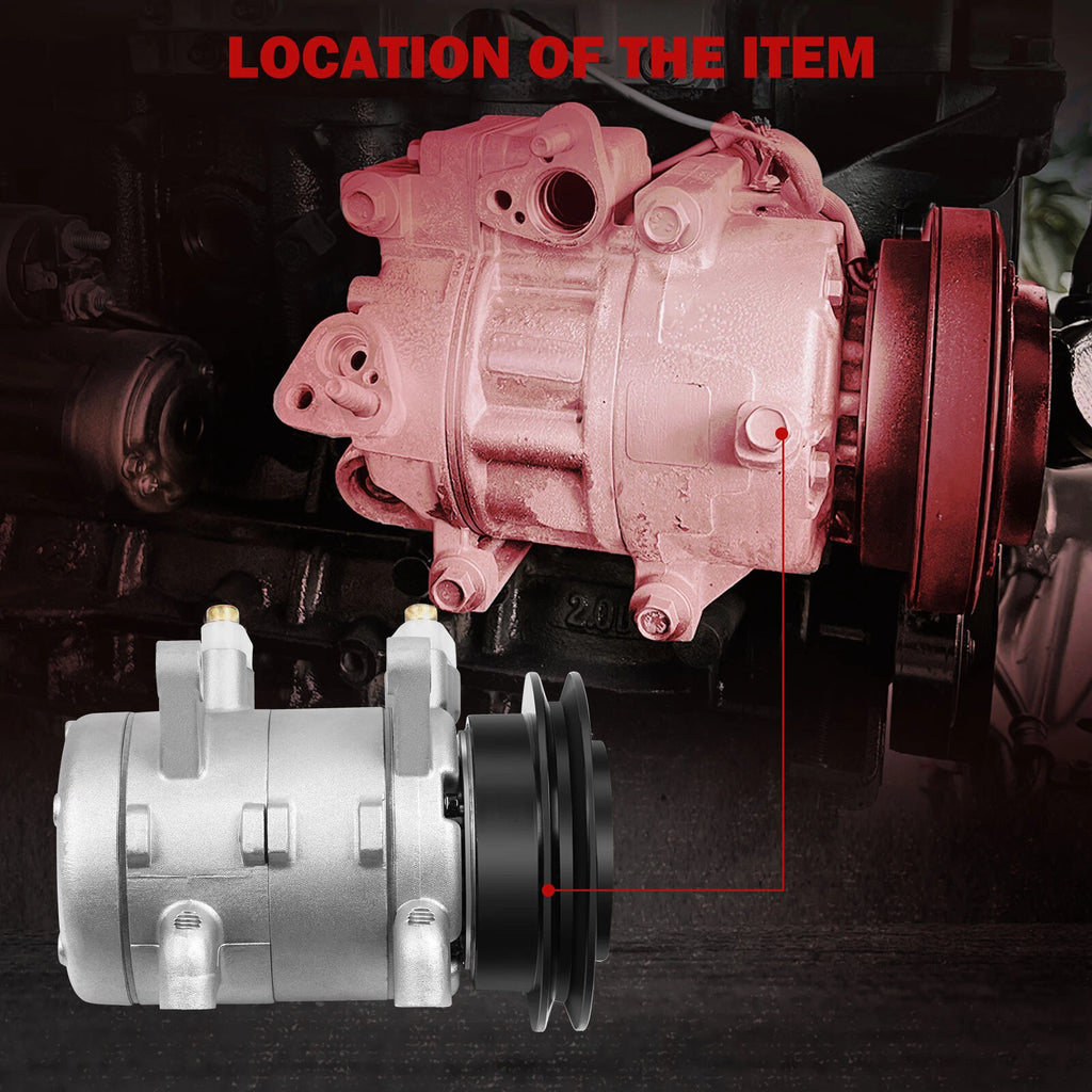 A/C Compressor with Clutch for Nissan Frontier Xterra (2000-2004)