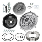 Rear Brake Drum Hub Plate Cover Seal Kit for Honda Foreman Rubicon 500 (2001–2014)