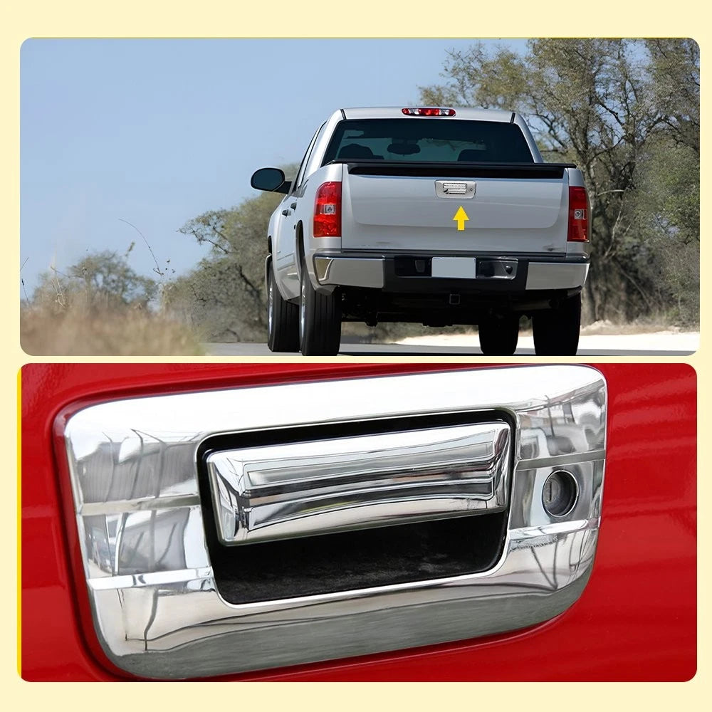 Tailgate Handle Assembly Chrome 22755302 for Chevrolet Silverado 1500 (2007–2013)