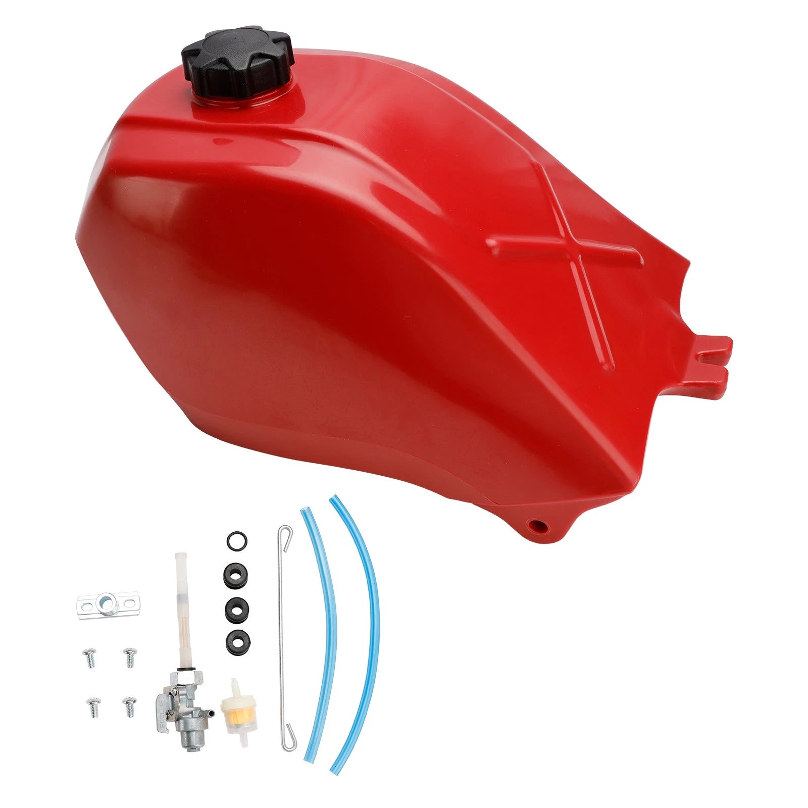Fuel Tank Gas Cap Petcock Kit for Honda ATC 250 ES (1985–1987)