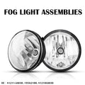 2X Fog Light Lamp Assemblies for Tacoma (2005–2011) Tundra (2007–2013)