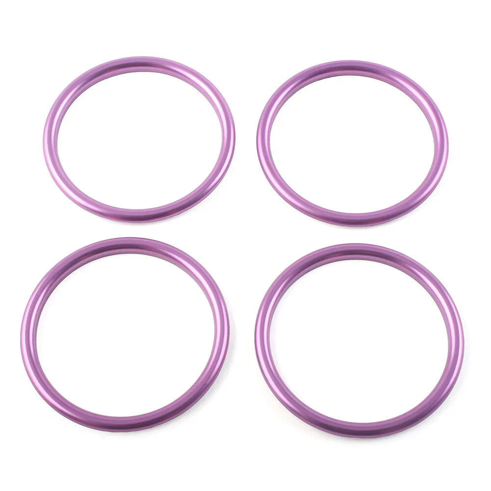4 x Air Condition Vent Outlet Trim for Audi A1 S1 8X (2010-2018) Purple