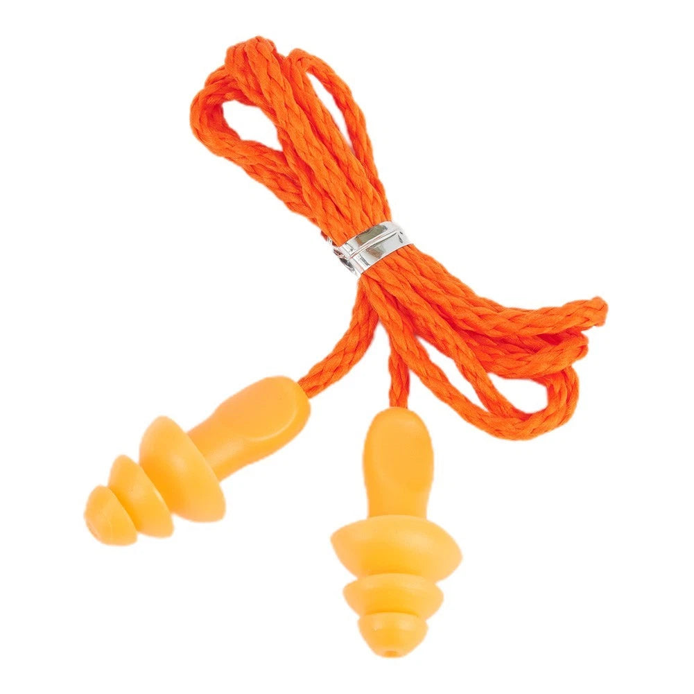 10 Pairs of Silicone Earplugs for Universal Use (Reusable)