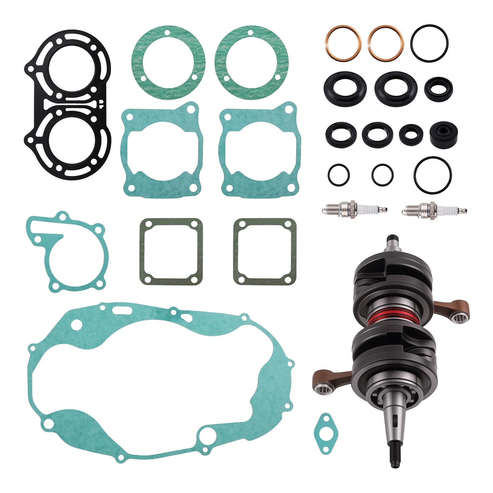 115mm Stroker Crankshaft Engine Rebuild Kit for Yamaha Banshee YFZ350 (1987–2006)