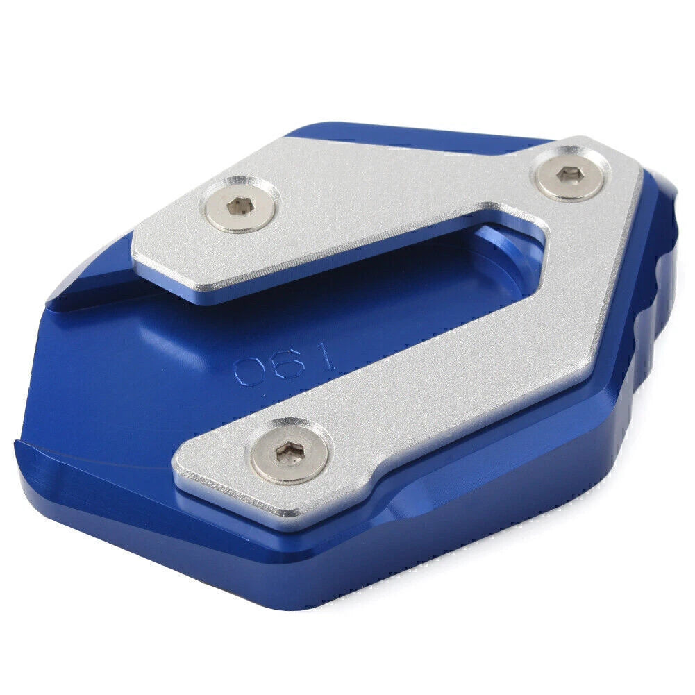 Kickstand Side Stand Plate Extension Pad for Yamaha MT-07 XSR700 (2016–2017) Blue