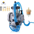 35MM Carburetor & Throttle Cable for Kawasaki KDX200, Suzuki RM125, RMX250