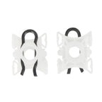 2X Window Regulator Sliding Pivot Clips for BMW E32 (1989–1994) 51321938884