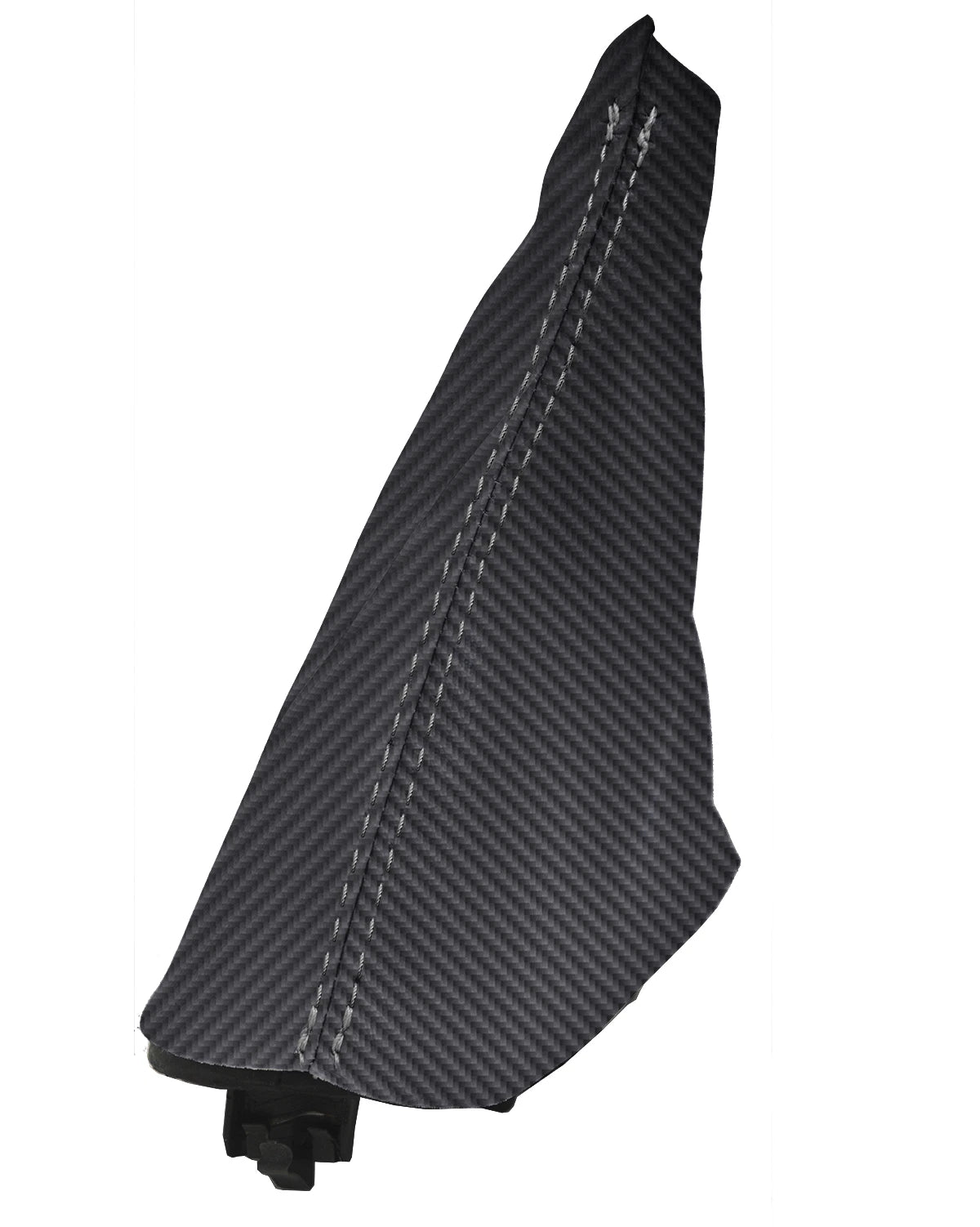 Manual Shift Boot Cover for Dodge Ram 1500 (2002–2008) Carbon Fiber Gray Stitch