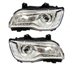 Set of 2 Halogen Headlights for Chrysler 300 (2018–2023)