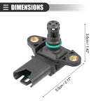 MAP Manifold Air Pressure Sensor for BMW 135i 3.0L L6
