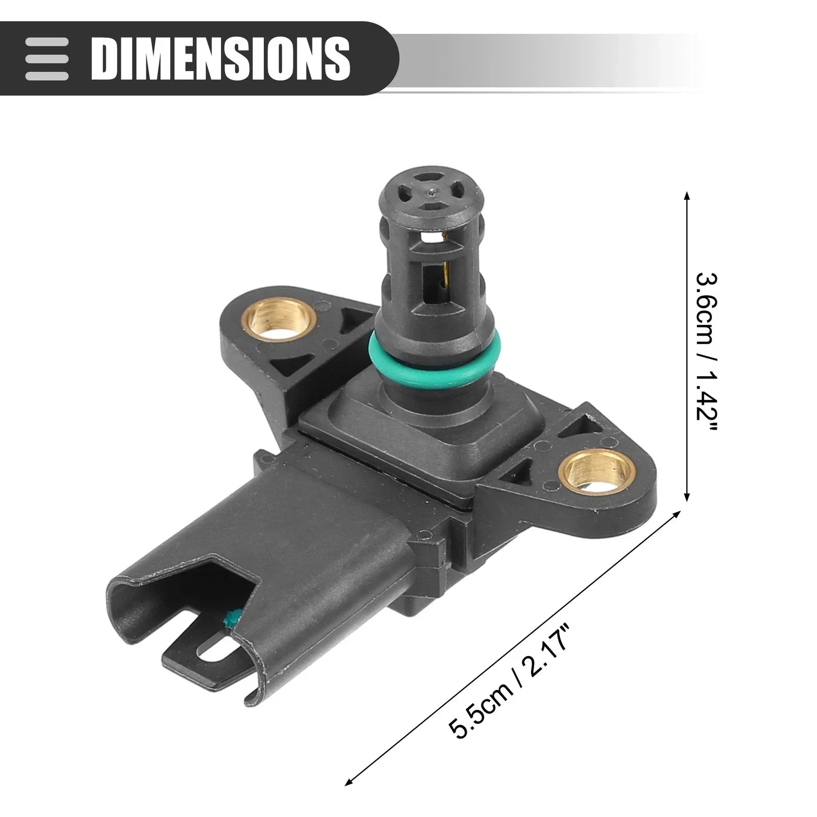 MAP Manifold Air Pressure Sensor for BMW 135i 3.0L L6