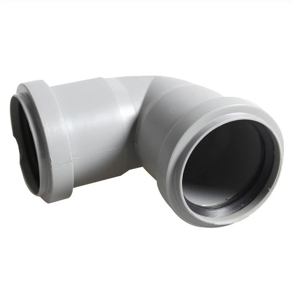 50mm Drainage Pipe Elbow 90° Bend Push Fit Tool Installation