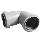 50mm Drainage Pipe Elbow 90° Bend Push Fit Tool Installation
