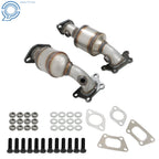Set of 2 Front Catalytic Converters for GMC Terrain SLT SLE (2010–2012)