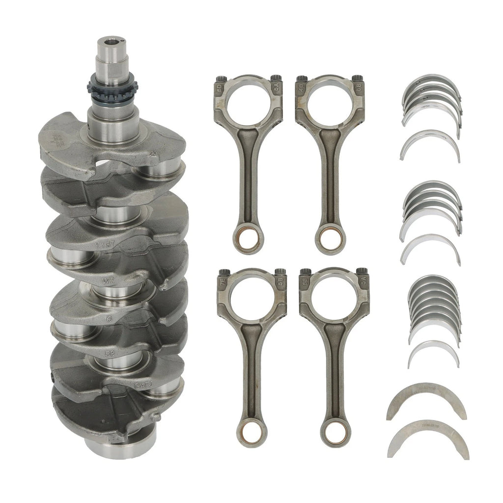 Turbo Crankshaft & Con Rods & Bearing Set for Hyundai Kona (2018–2021)