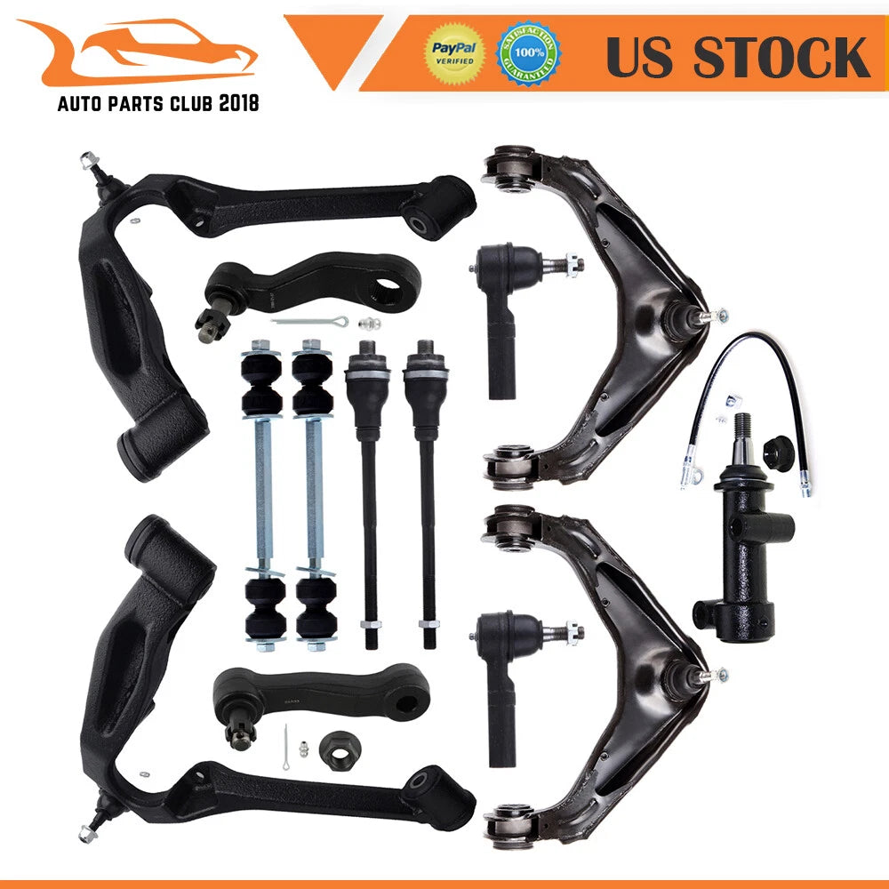 13pcs Front Lower Control Arms with Ball Joints for Hummer H2 (2003–2007)