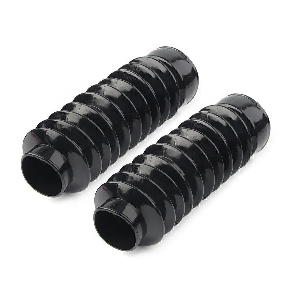 49mm Front Fork Gaiters Boots for Harley Dyna