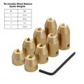 Wheel Balance Weights for Super Moto, Dual Sport, Metric Cruisers