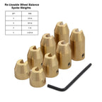 Wheel Balance Weights for Super Moto, Dual Sport, Metric Cruisers
