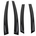 Set of 4 Wind Deflectors for Toyota Prius (2004–2009) Black Window Visor
