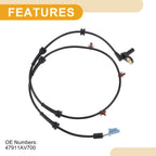 ABS Wheel Speed Sensor No. 47911AV700 for Nissan Primera (1990–2001)