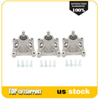 3 Pack Deck Spindle Assembly for Hustler Raptor 36 42 52 Inch Deck