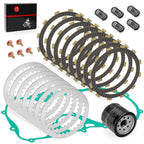 Clutch Friction Steel Plates & Gasket Oil Filter for Kawasaki Vulcan (1995–2009)