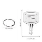 Set of 5 Metal Keys for Tork SCA 1100 Toilet Paper Dispensers
