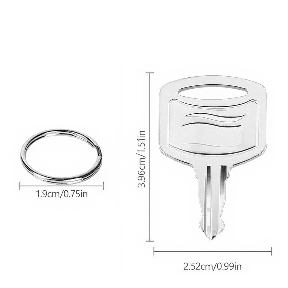 Set of 5 Metal Keys for Tork SCA 1100 Toilet Paper Dispensers
