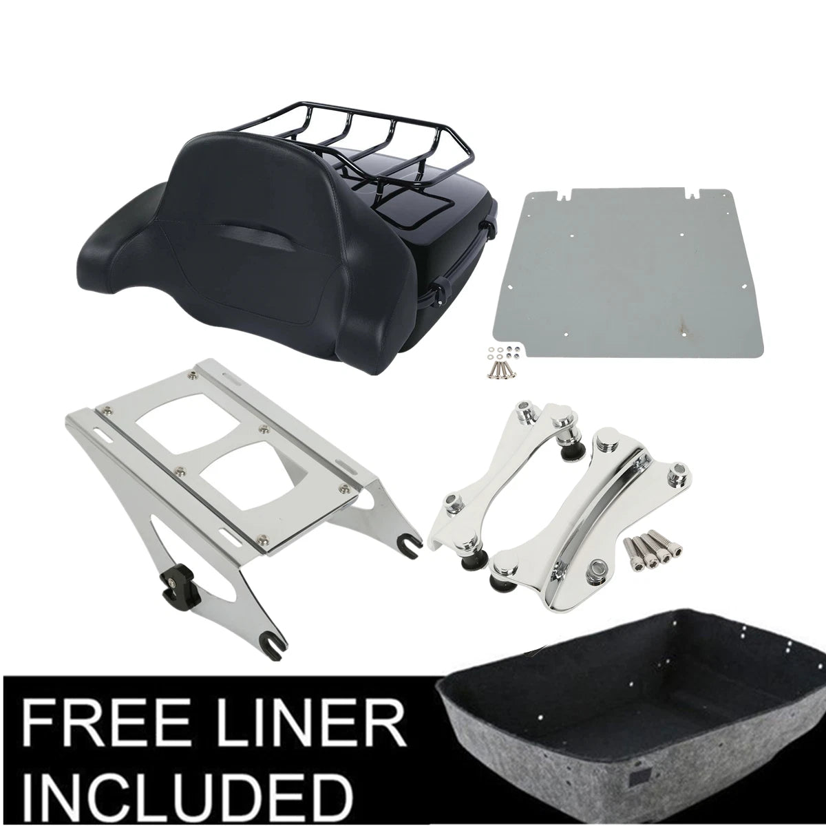 Trunk Mount Rack Docking Kit for Harley Touring (2014–2025)