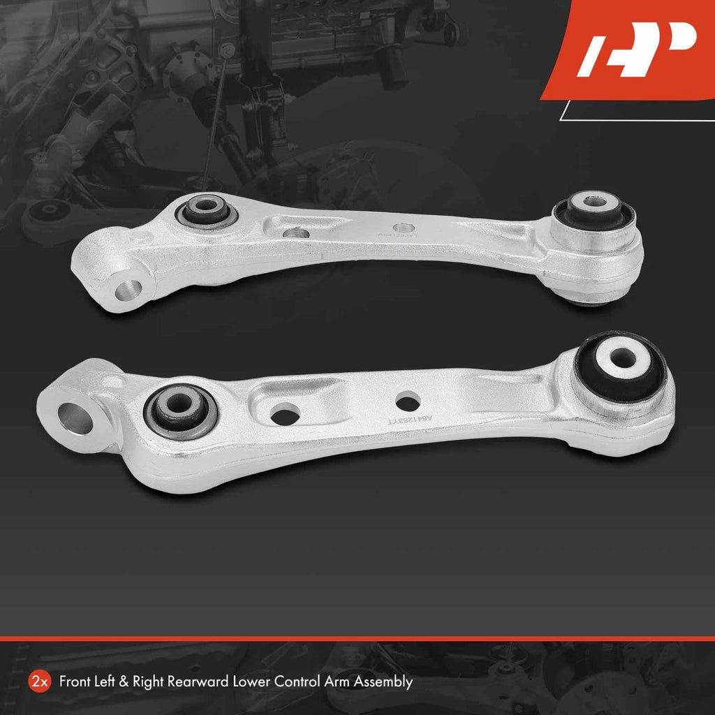 2X Front Lower Rearward Control Arms for BMW 535i GT xDrive (2011–2017)