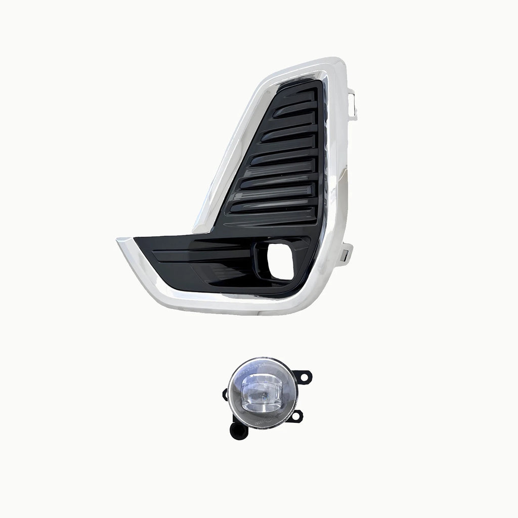 Left Front Fog Light Opening Cover Trim & LED for GMC Acadia (2020–2023)